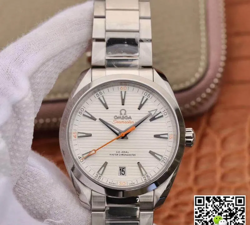Omega Seamaster Aqua Terra 150M 220.10.41.21.03.002 VS Factory 1:1 Best Edition Replica Watch Swiss ETA8900 White Dial